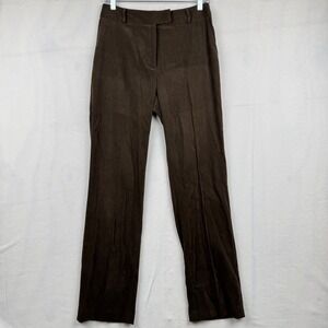J. McLaughlin‎ Brown Pants Size 6 Career Work Office Business Casual Classic